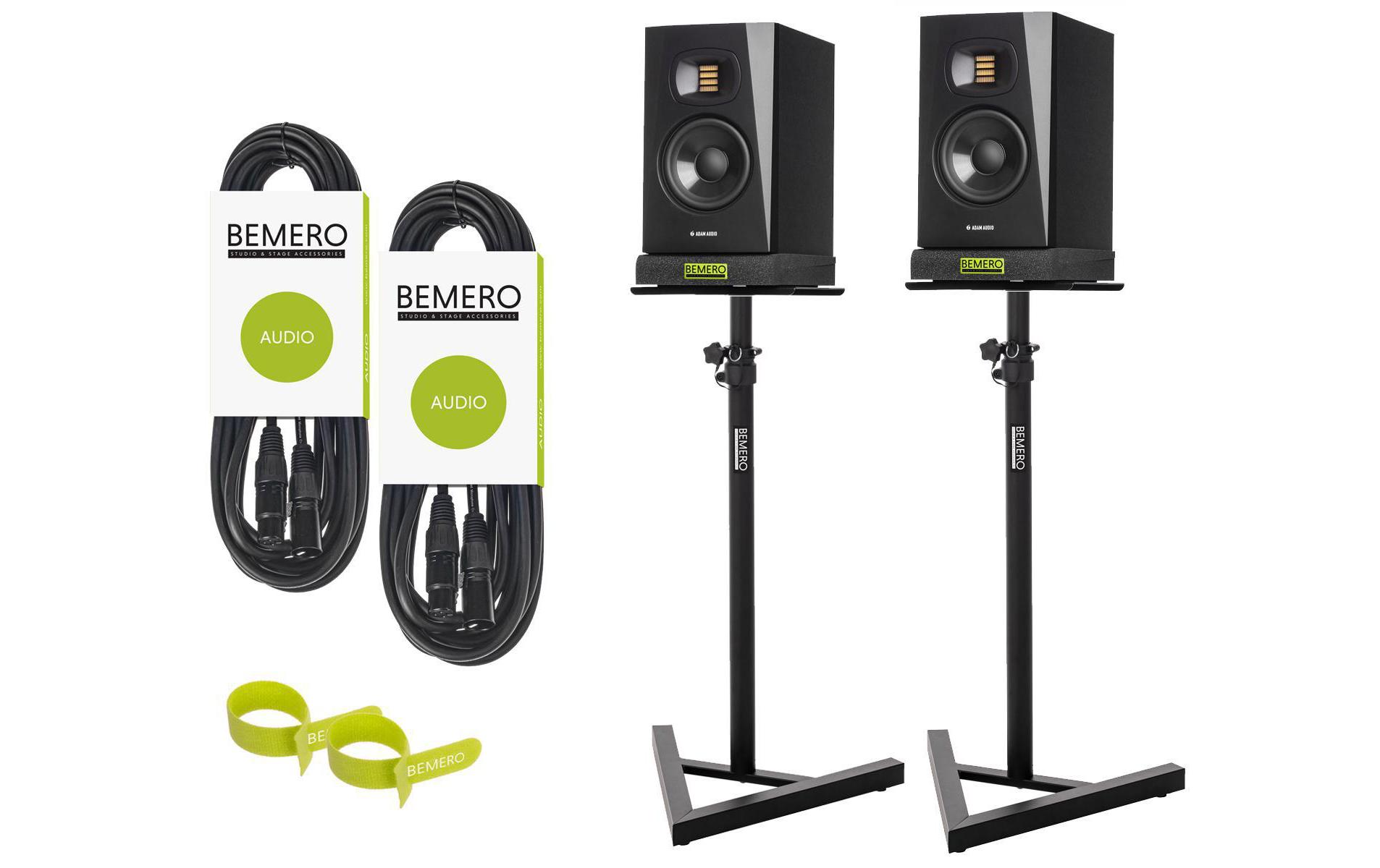 Adam Audio T5V Kit 2 2x Adam T5V mit Stativ, Iso Pads und Kabel kaufen Schweiz | Mediatech.ch