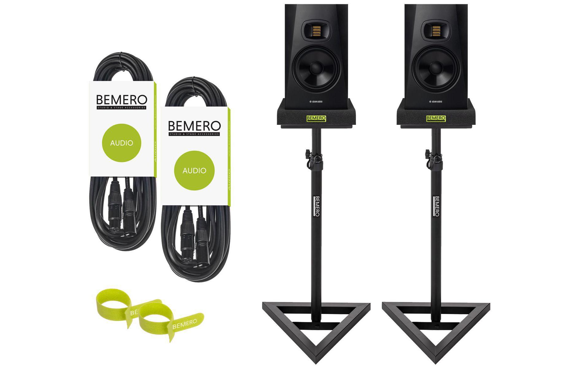 Adam Audio T7V Kit 2 2x Adam T7V mit Stativ, Iso Pads und Kabel kaufen Schweiz | Mediatech.ch