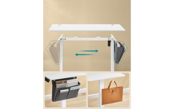 1764411_3 - Mediatech Songmics Stehtisch 120 x 60 cm, höhenverstellbar