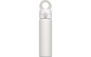 Rhinoshield AquaStand Stainless Steel White, 700ml, straw