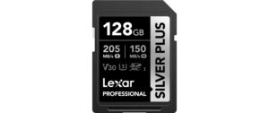 Lexar Professional SDXC SilverP UHS-I 128GB Lesen 205 MB/s, Schreiben 150 MB/s