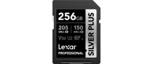 Lexar Professional SDXC SilverP UHS-I 256GB Lesen 205 MB/s, Schreiben 150 MB/s