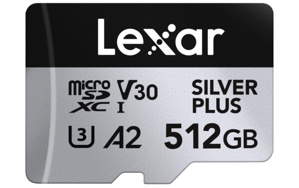 1764762 - Mediatech Lexar Professional mSDXC SilverP UHS-I 512B Lesen 205 MB/s, Schreiben 150 MB/s kaufen Schweiz | Mediatech.ch