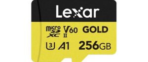 Lexar Professional mSDXC Gold UHS-II 256GB Lesen 280 MB/s, Schreiben 180 MB/s
