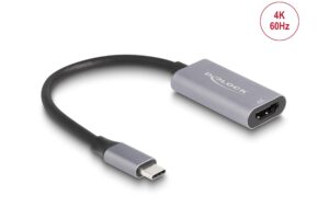 Delock Adapter USB-C/ HDMI, Stecker/Buchse 4K 60Hz mit HDR und HDCP