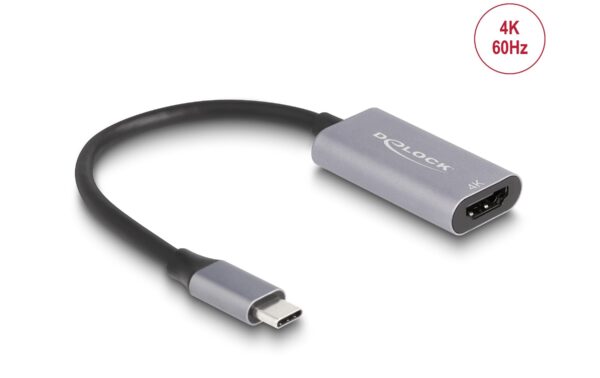 Delock Adapter USB-C/ HDMI, Stecker/Buchse 4K 60Hz mit HDR und HDCP kaufen Schweiz | Mediatech.ch