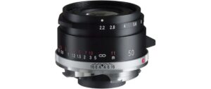 Voigtländer Color-Skopar 50mm / 2.2 VM schwarz M-Bajonett