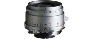 Voigtländer Color-Skopar 50mm / 2.2 VM silber M-Bajonett