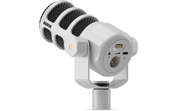 1765390_2 - Mediatech Rode PodMic USB White Dynamic Broadcast Microphone, weiss