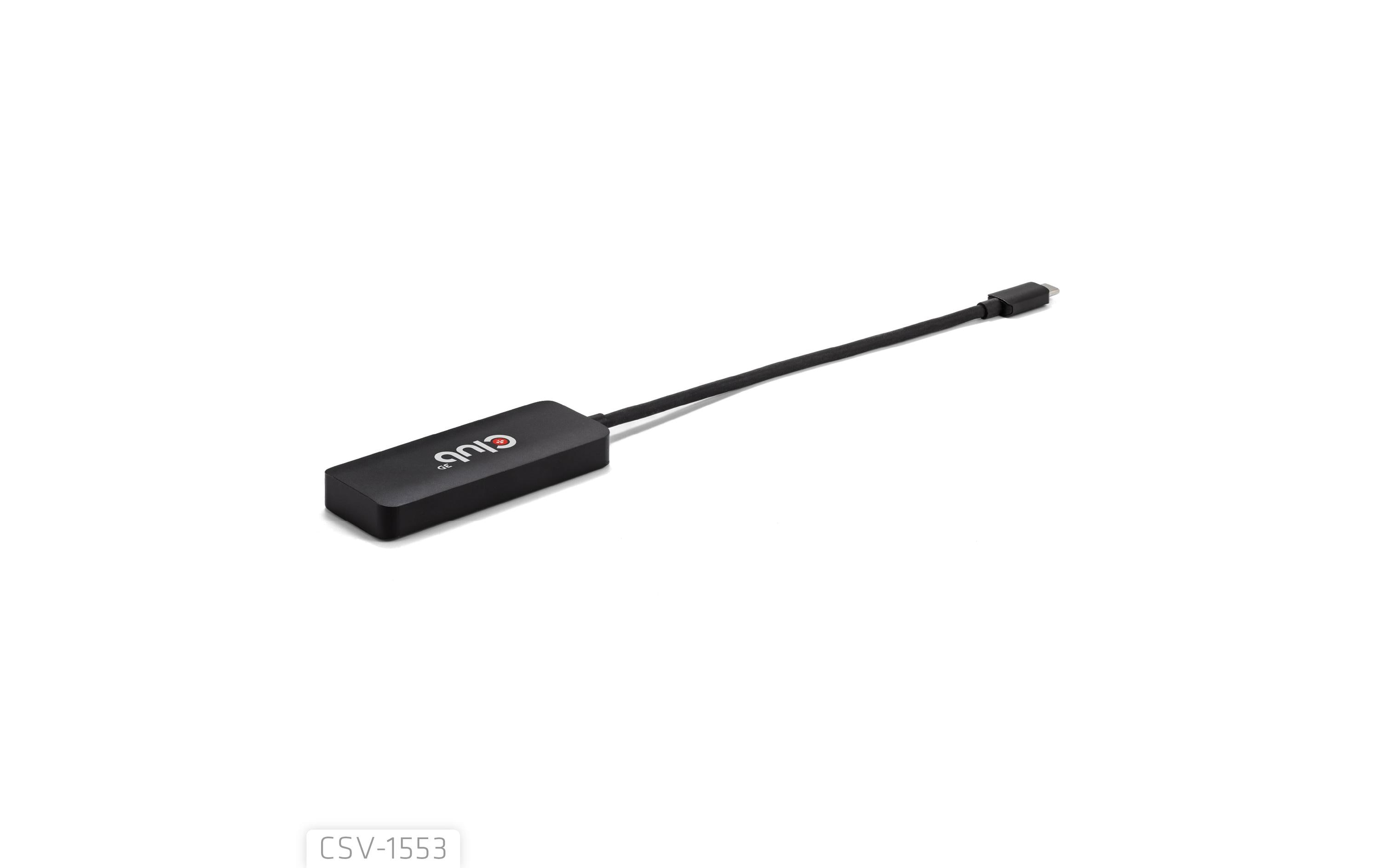 1766284_5 - Mediatech Club 3D,USB Typ-C Hub auf 3x DisplayPort 4K60Hz, 28.55 cm