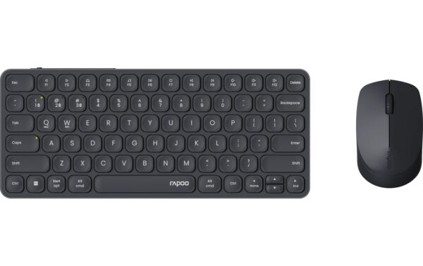 Rapoo9610M ultraslim comp. Deskset 2,4 GHz, Bluetooth 4.0, Bluetooth 5.0