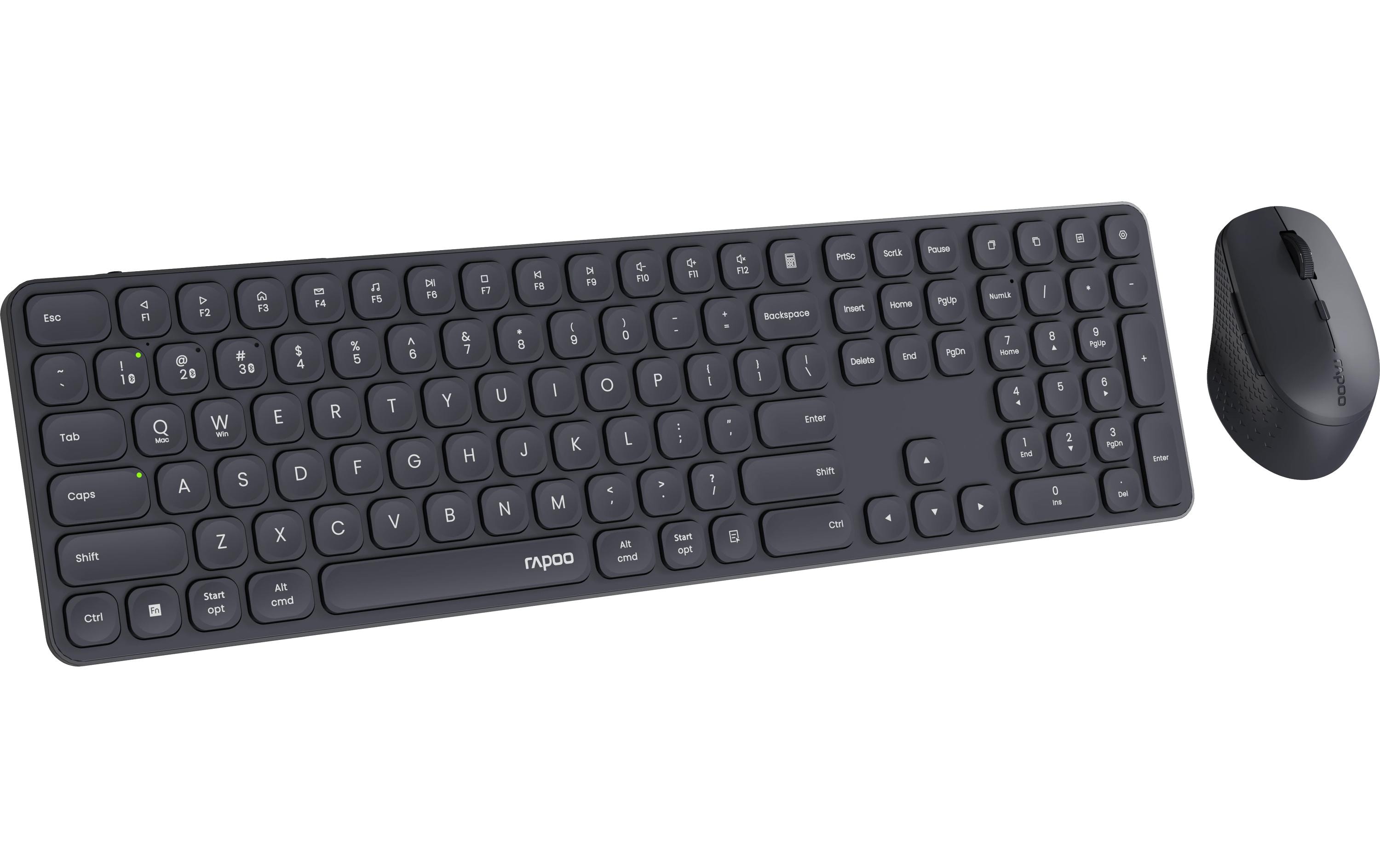 1766350_4 - Mediatech Rapoo 9810M ultraslim full Deskset 2,4 GHz, Bluetooth 4.0, Bluetooth 5.0
