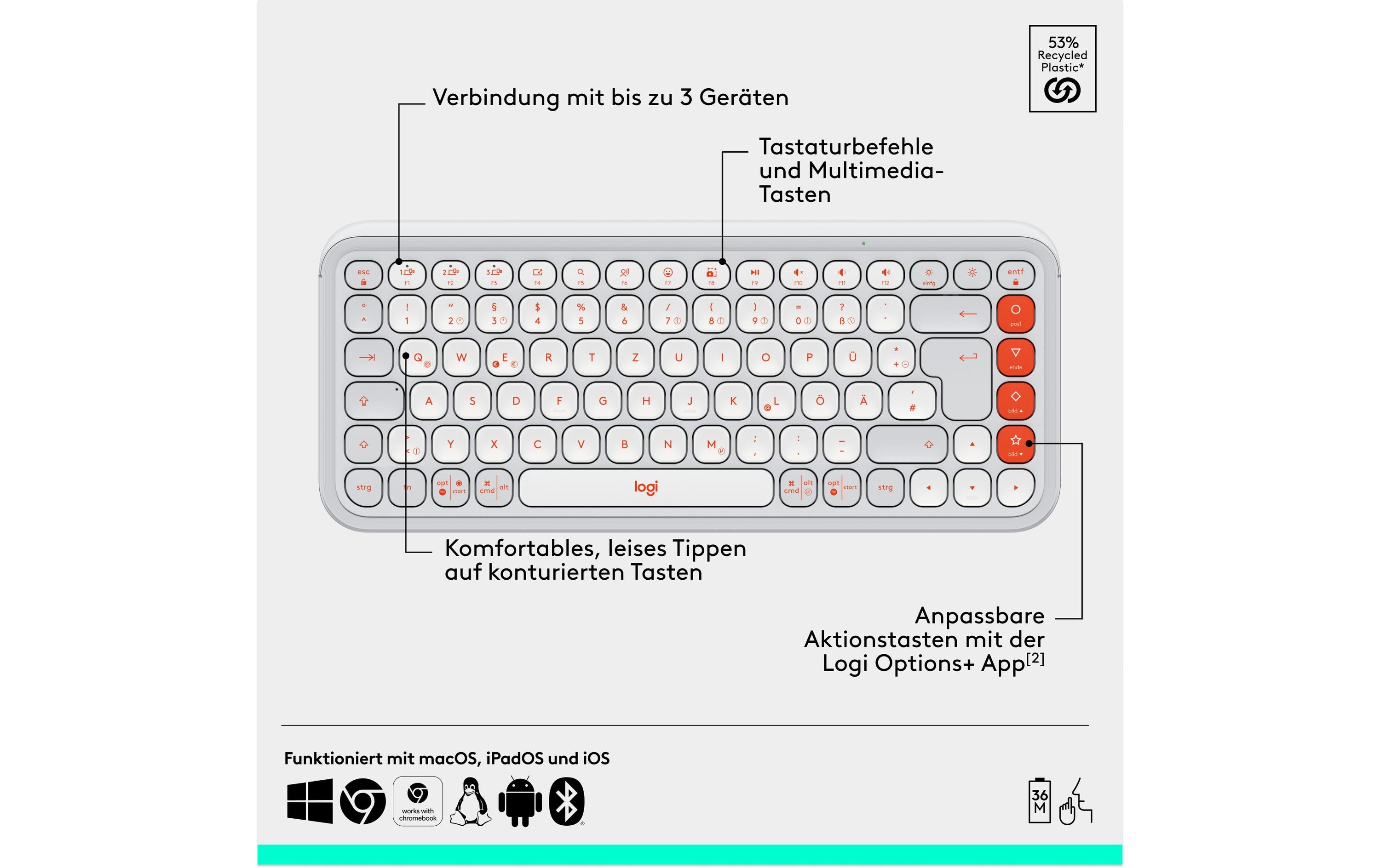 1767807_5 - Mediatech Logitech POP Icon Combo off-white