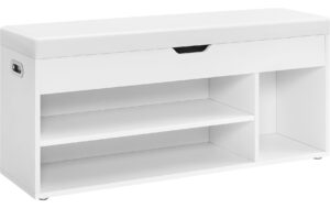 Vasagle Schuhbank gepolstert, 4 Fächer 30x100x44 cm (TxBxH)), Traglast 150 kg kaufen Schweiz | Mediatech.ch