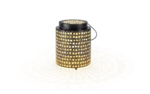 STT LED Recharge USB Laterne Aura stars 51 LED, ww, 17x22cm, Timer 6/18
