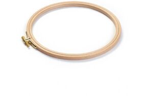 Prym Stickring mit Schraube 8 mm x 15.5 cm, Karte, Buchenholz