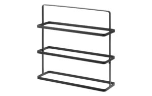 Yamazaki Schuhregal breit TOWER Metall, 50x14x45.5cm (LxBxH), Schwarz