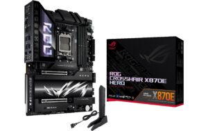 ASUS CROSSHAIR X870E HERO, ATX, AM5 AMD X870E, 4x DDR5, PCI-E 5.0, WiFi 7