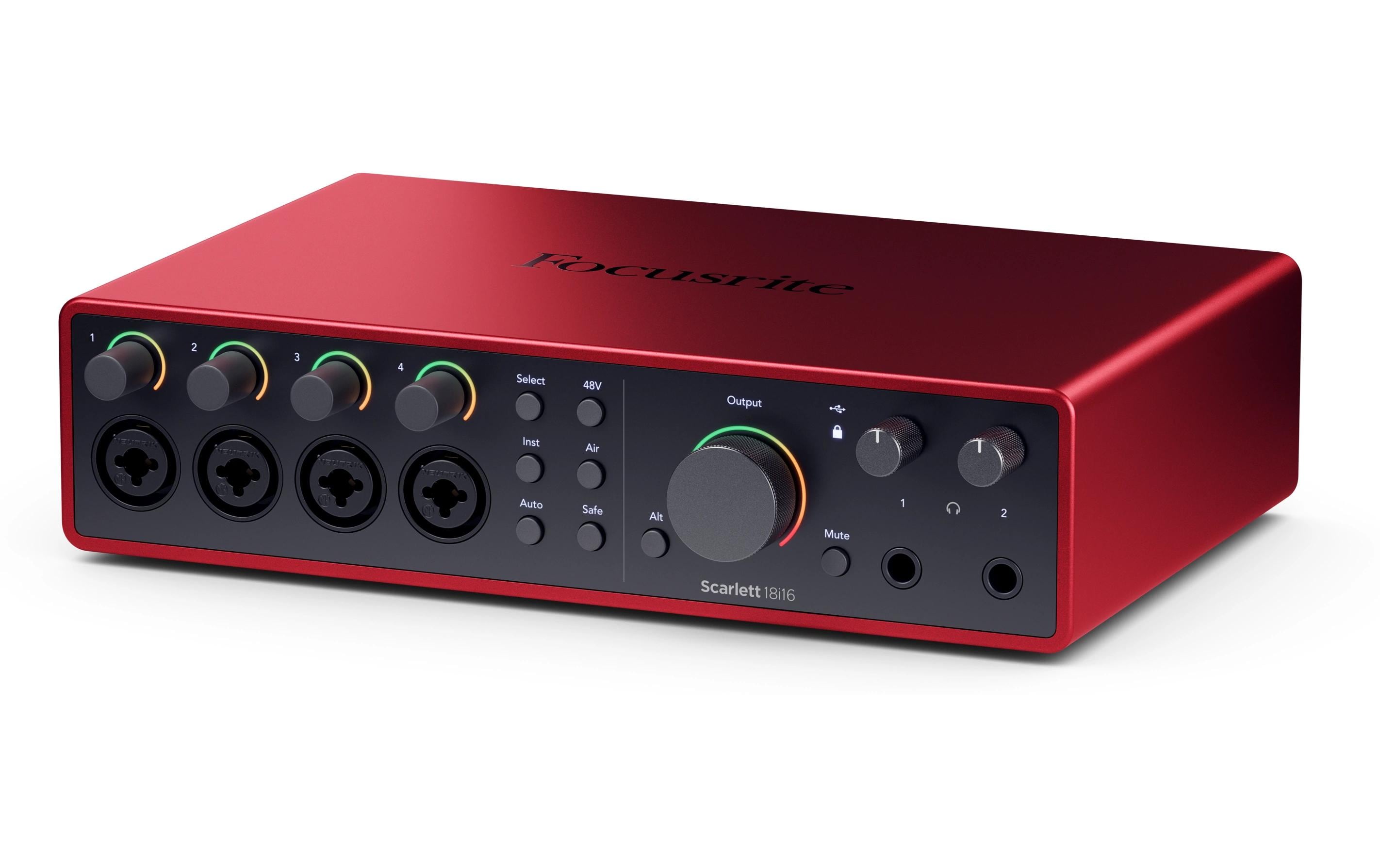Focusrite Scarlett 18i16 4th Gen 18 In/16 Out USB-Audiointerface kaufen Schweiz | Mediatech.ch