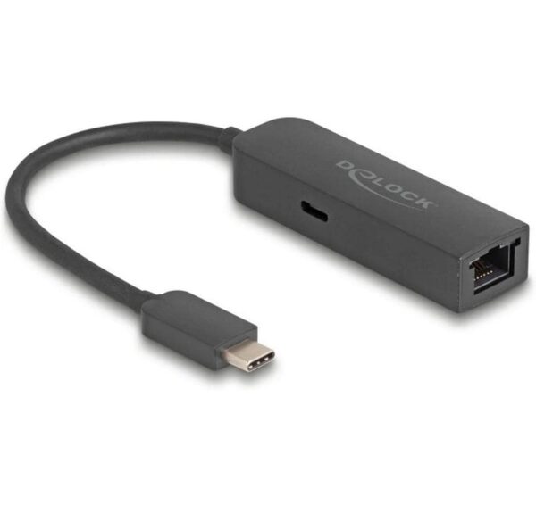 Delock USB Typ-C zu LAN Adapter mit Power Delivery 100W kaufen Schweiz | Mediatech.ch