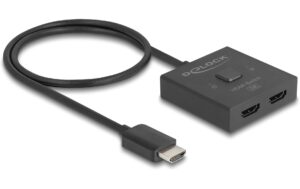 Delock HDMI Switch 2 auf 1 bidirektional 8K