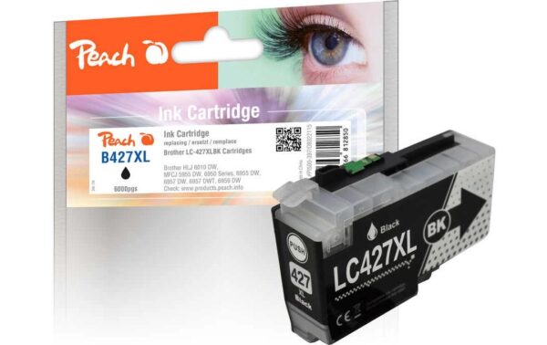 1772631 - Mediatech Peach Tinte Brother LC-427XL black 6000 Seiten kaufen Schweiz | Mediatech.ch