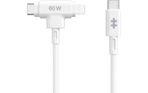 Hyper Silikon USB-C/USB-C Lightning 60W Kabel, weiss kaufen Schweiz | Mediatech.ch
