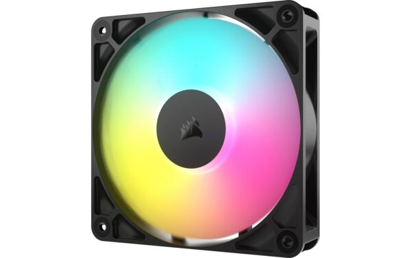 1773977_2 - Mediatech Gehäuselüfter Corsair R5 ARGB 120 Schwarz 3 120x120x25mm, PWM, 2100rpm, 10-36 dBA