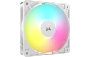 Gehäuselüfter Corsair R5 ARGB 120 Weiss 120x120x25mm, PWM, 2100rpm, 10-36 dBA kaufen Schweiz | Mediatech.ch