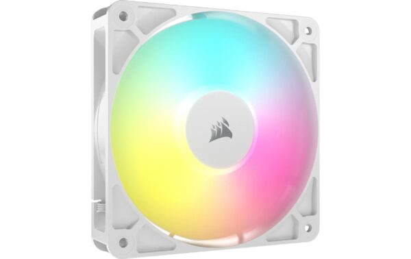 Gehäuselüfter Corsair R5 ARGB 120 Weiss 120x120x25mm, PWM, 2100rpm, 10-36 dBA kaufen Schweiz | Mediatech.ch