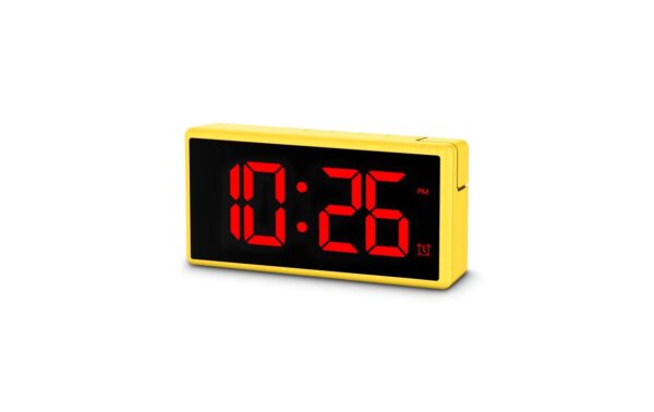 1774219_4 - Mediatech Hama Weckerdigital IbizamitUBS-Ladefunktion Gelb, Multicolor-Dsplay