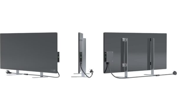 Infrarot-Heizer Premium Eco 700W Grau 700 Watt, 30m2, auch Analog bedienbar, Gr.