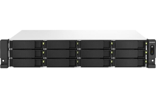 1775178_2 - Mediatech QNAP NAS TS-1264U-RP-8G, 12-bay 2U Rack, redundante PSU, Quad-C 2.0GHz, 8GB