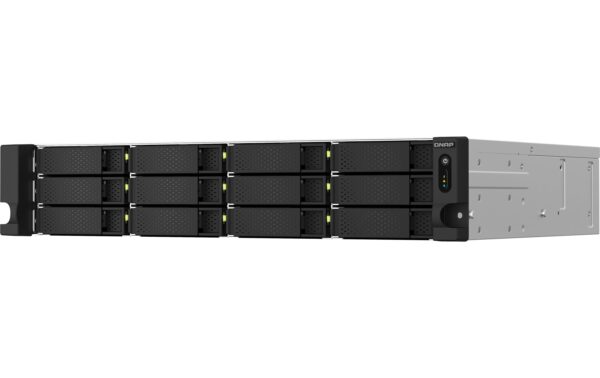 1775178_5 - Mediatech QNAP NAS TS-1264U-RP-8G, 12-bay 2U Rack, redundante PSU, Quad-C 2.0GHz, 8GB