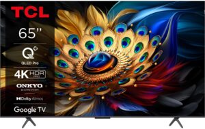 TCL TV 65C655, 65 Mini LED-TV 65 Zoll,4K,QLED,GoogleTV,LED Direct