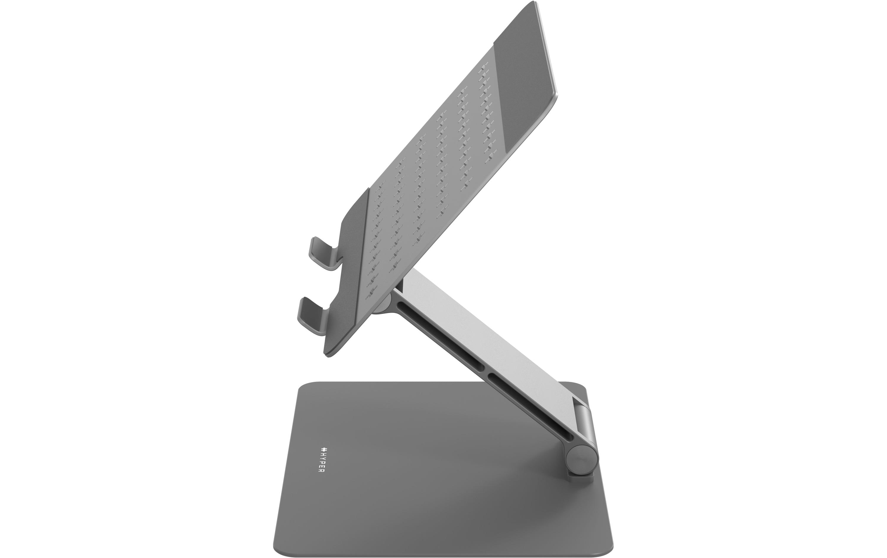 1777206_3 - Mediatech HyperSpace Flex Laptop Stand grau