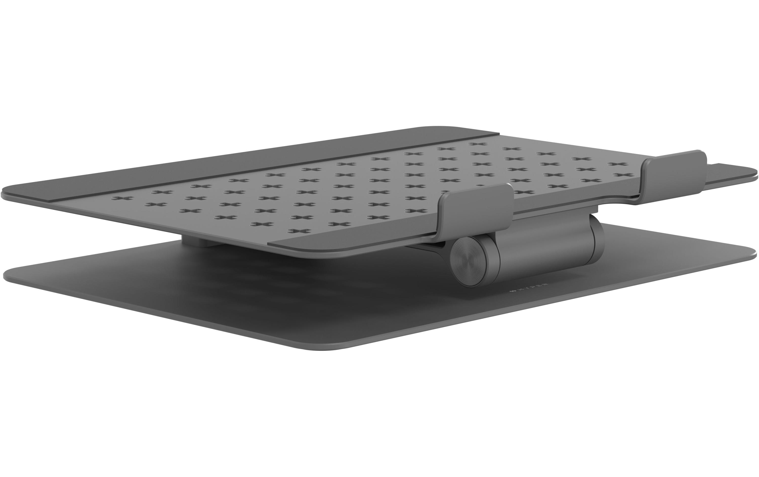 1777206_8 - Mediatech HyperSpace Flex Laptop Stand grau