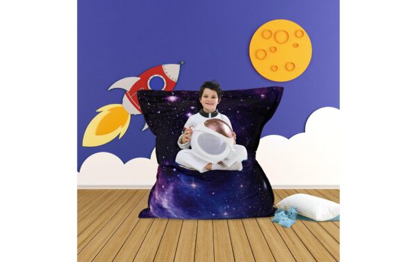 Lumaland Sitzsack 380 Liter Galaxy 140x180cm (HxB), Waschbar, 6.5kg,