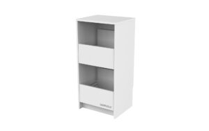 GLORIOUS Vinyl Vault Weiss Aufbewahrungssystem, ca. 160x 12-Platten