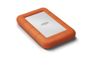 177860 - Mediatech LaCie Rugged Mini 2.5 1TB USB 3.0, 5400rpm, silber/orange kaufen Schweiz | Mediatech.ch