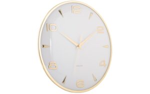 KARLSSON Wanduhr Sienna Glow Exkl. 1 x AA Batterie, White