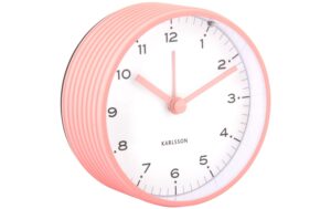 KARLSSON Wecker Circus Rings Exkl. 1 x AA Batterie, Flamingo pink