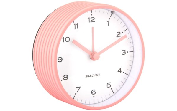 1778940 - Mediatech KARLSSON Wecker Circus Rings Exkl. 1 x AA Batterie, Flamingo pink