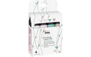 Kreul Pen Liner Set Chalky 29 ml, 4 Stück
