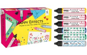 Kreul Pen Liner Set Happy Effects 29 ml, 6 Stück