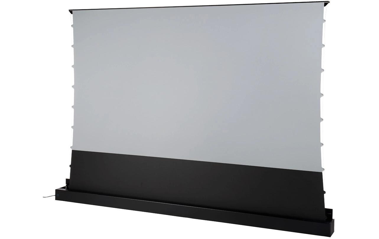 Celexon, UST Plus 92 Bodenleinwand schwarz, elektr. Boden Hochkontrastleinwand