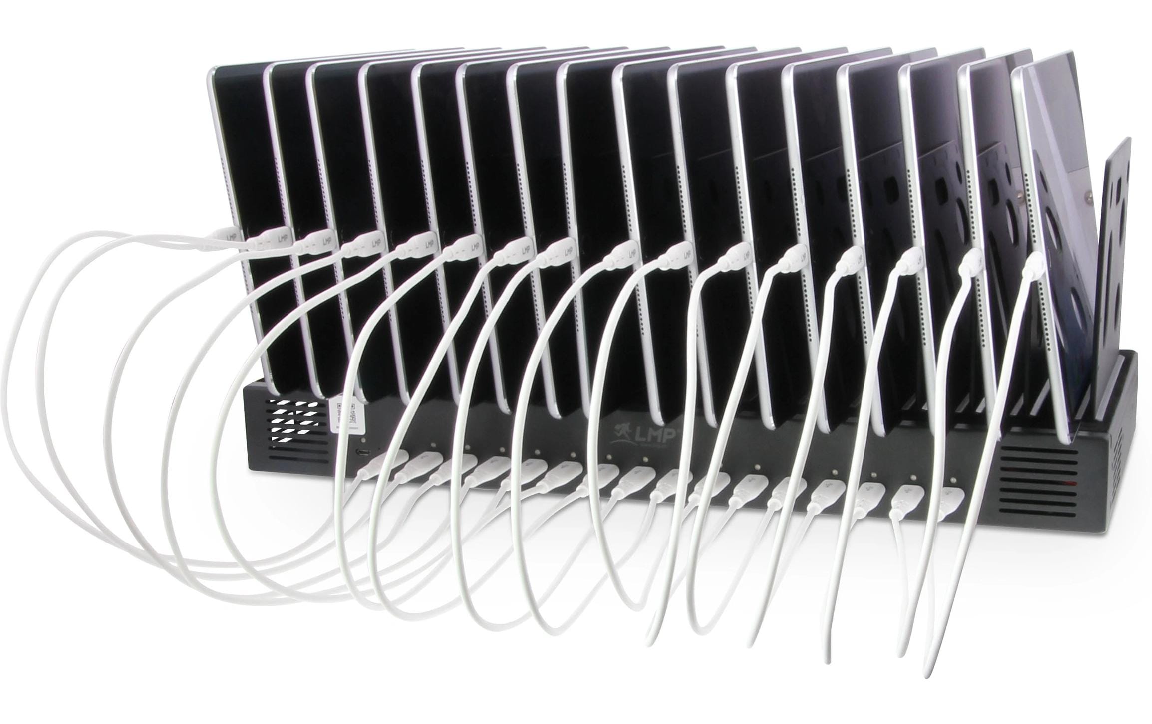 1781979_6 - Mediatech LMP SmartCharge 1000 HKC, 16P Ladestation iPad, iPhone, USB-C, mit Halterung