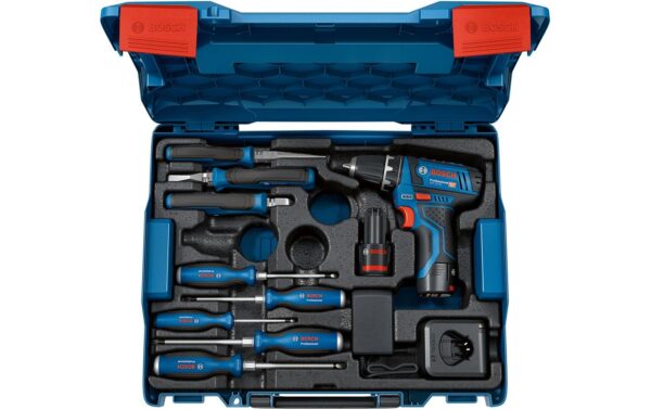 Bosch Professional Combo Kit GSR 12V-35 FC (GFA 12-H/B, 2x3,0Ah,
