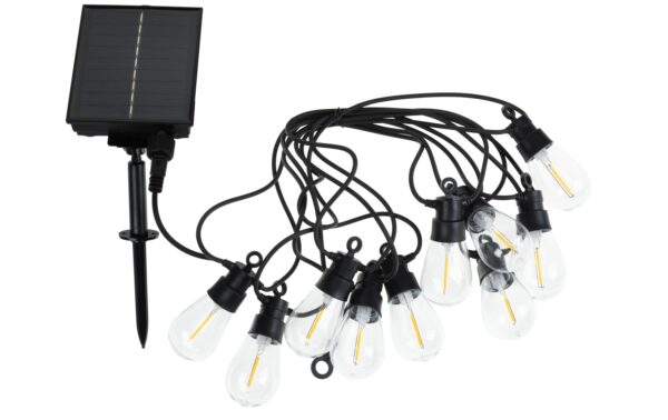 COCON Glühbirnenkette Solar outdoor, 14Stk. Glb. IP55