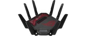 ASUS ROG Rapture GT-BE19000 Tri-Band Router WiFi 7, 4K-QAM, AiMesh, 10G WAN/LAN